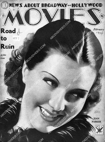 Jean Parker Broadway & Hollywood Movies magazine cover 6861-009