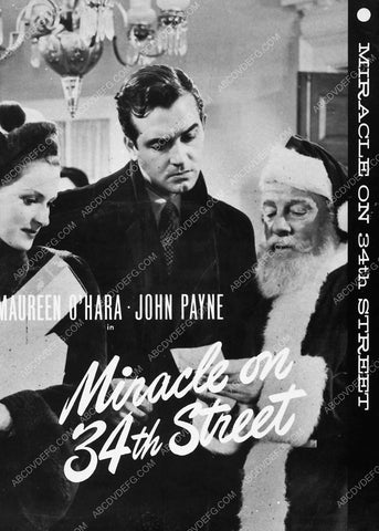 Maureen O'Hara John Payne film Miracle on 34th Street 6867-36
