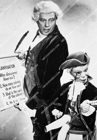 Edgar Bergen & Charlie McCarthy in American Colonial outfits 6869-011