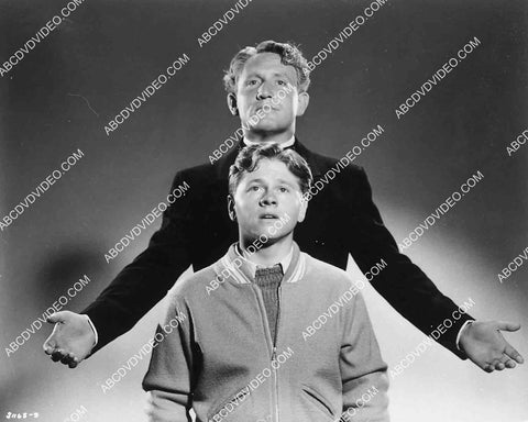 Spencer Tracy, Mickey Rooney portrait film Men of Boys Town 6874-014