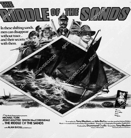 ad slick Michael York film The Riddle of the Sands 6877-006