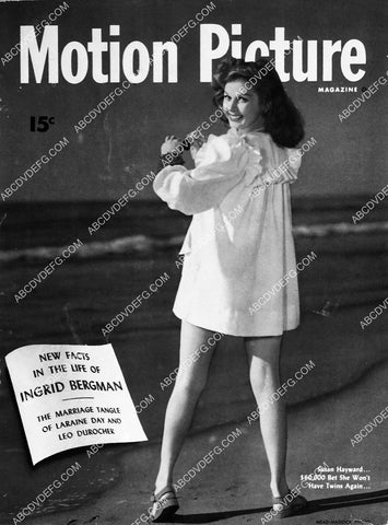 Susan Hayward Motion Picture Magazine cover 6886-22