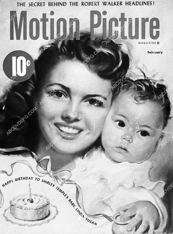Shirley Temple Motion Picture Magazine cover 6886-24