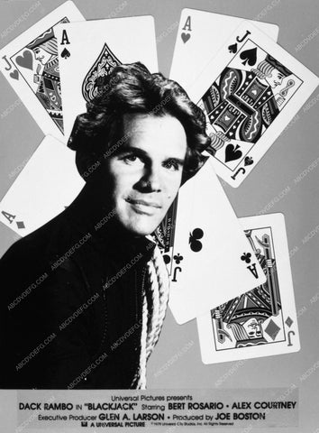 Dack Rambo art still promo film Blackjack 6905-15
