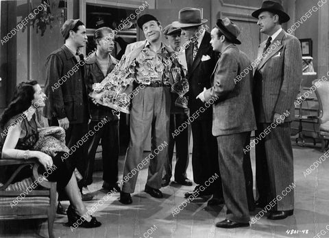 Huntz Hall Leo Gorcey and the Bowery Boys film Jinx Money 6942-07