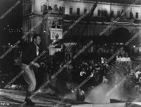 John Wayne scene film Circus World 6951-14