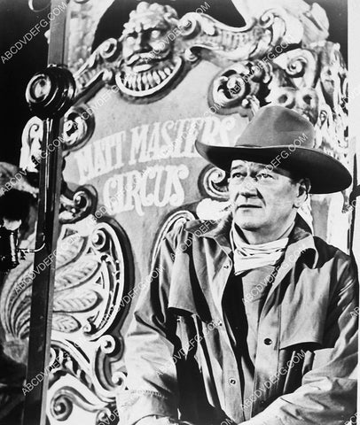 John Wayne scene film Circus World 6951-16