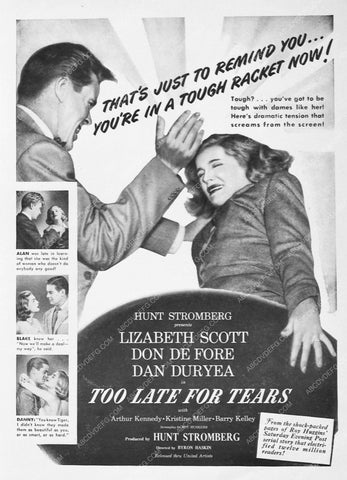 ad slick film noir Too Late For Tears 7077-02