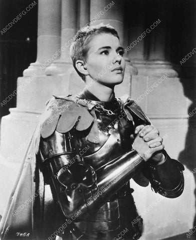 Jean Seberg in her armor film Saint Joan 7249-08