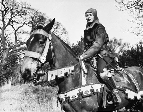 Jean Seberg on horseback film Saint Joan 7249-11