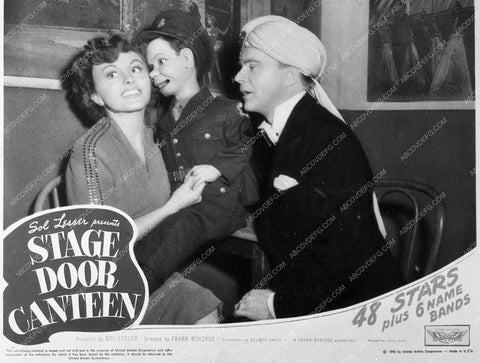 Edgar Bergen Charlie McCarthy film Stage Door Canteen 7265-36