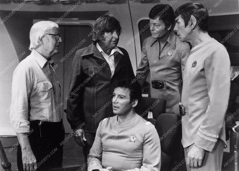 Robert Wise Gene Roddenberry Leonard Nimoy Star Trek feature 7354-15