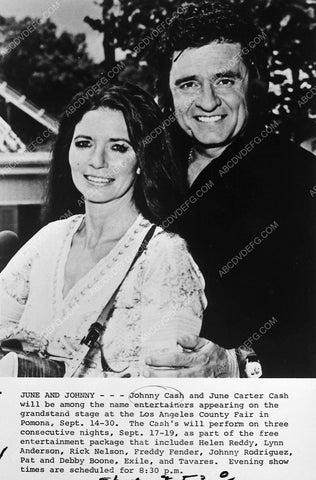 Johnny Cash June Carter to play at LA Fair 7541-35