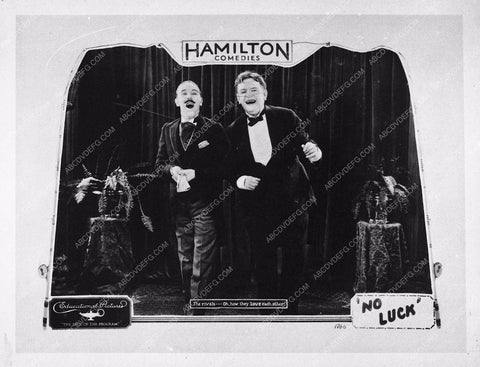 Lloyd Hamilton silent comedy short No Luck 7634-25