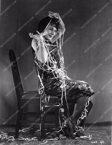 Leatrice Joy sexy in stock ticker tape pose 7764-12