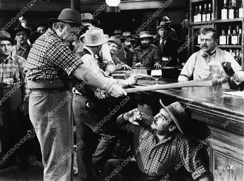 Frank McHugh Alan Hale barroom fight sequence film Valley of the Giants 7837-02