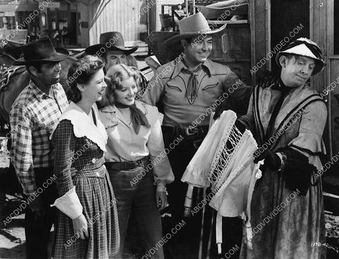 Johnny Mack Brown Nell O'Day Fuzzy Knight film Stagecoach Buckaroo 7837-35