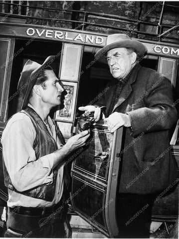 Eric Fleming Ed Begley TV western Rawhide 7895-16