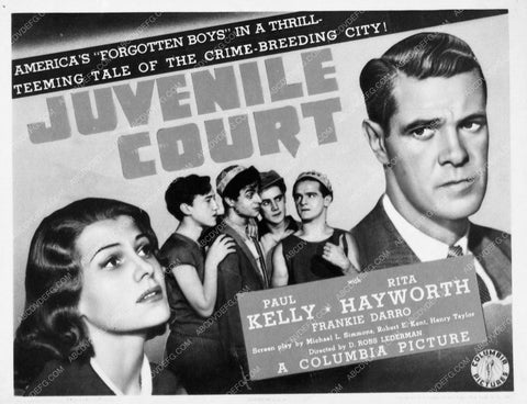 Paul Kelly Rita Hayworth film Juvenile Court 7972-26