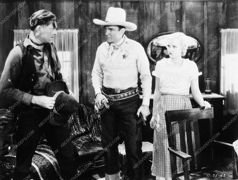 Buck Jones Shirley Grey western film One Man Law 7992-23