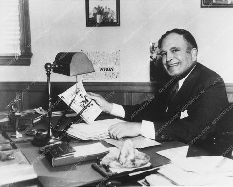 Leon Schlessinger in his Termite Terrace office 8109-22