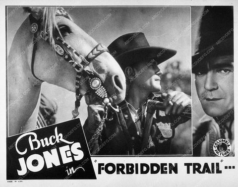 Buck Jones western film Forbidden Trail 8124-07