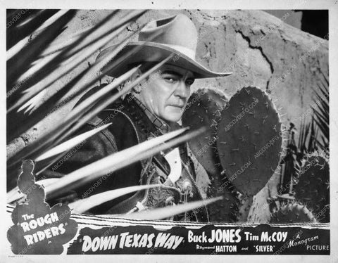 ad slick Buck Jones Down Texas Way 8129-08