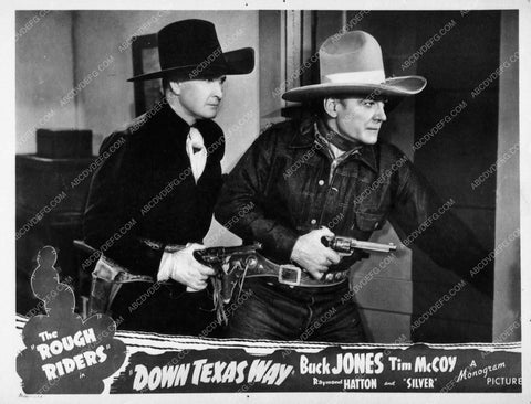 ad slick Buck Jones Down Texas Way 8129-24