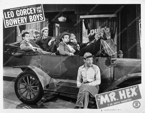 ad slick Huntz Hall Leo Gorcey and the Bowery Boys Mr Hex 8129-30