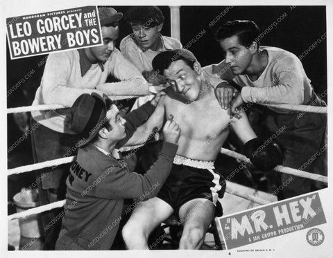 ad slick Huntz Hall Leo Gorcey and the Bowery Boys Mr Hex 8129-31