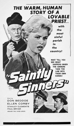 ad slick Ellen Corby Stanley Clements Saintly Sinners 8173-10