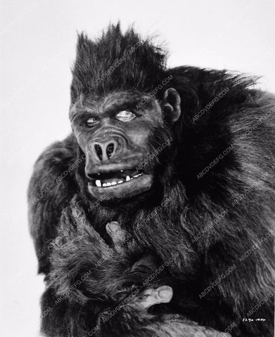 classic man in gorilla ape suit portrait for vintage films 8174-09