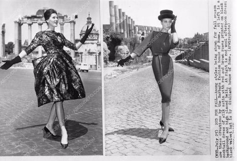 1959 latest autumn Barbara fashion house of Rome show in Florence 81bx01-016