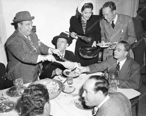 Joe Besser Jinx Falkenburg Hymie Fink candid Talk About a Lady 81bx01-156