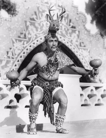 Mexican dancer Rafael Tobar danza de venado Agua Caliente Hotel 81bx01-252