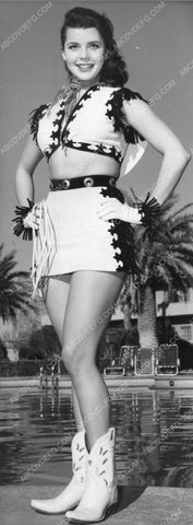 Colleen Miller Las Vegas Showgirl before RKO contract cute cowgirl 81bx01-285