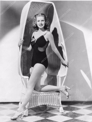 beautiful in swimsuit high heels RKO actress Jane Hamilton 81bx01-314