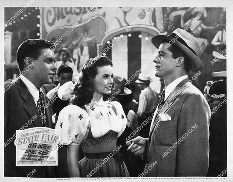 Jeanne Crain Dana Andrews film State Fair 8220-36