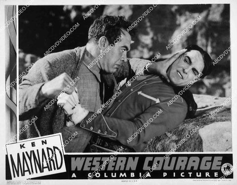 Ken Maynard film Western Courage 8274-29