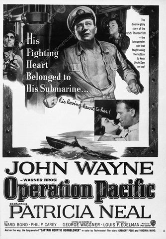ad slick John Wayne Operation Pacific 8487-36