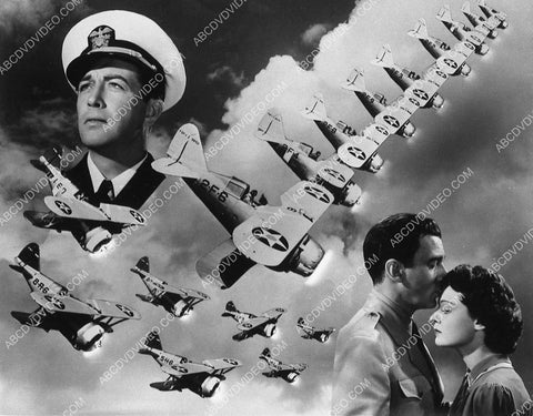 cool aviation shot Robert Taylor Ruth Hussey film Flight Command 8513-23