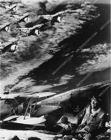 cool aviation shot Robert Taylor Ruth Hussey film Flight Command 8513-26