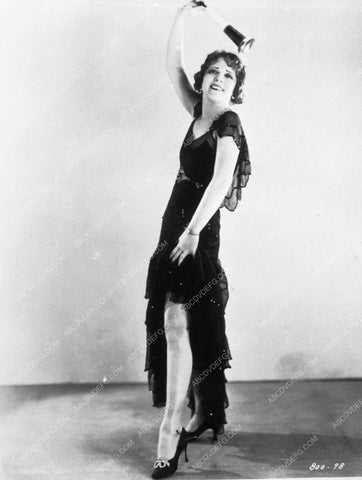 Clara Bow full length shot with New Years horn 8658-31