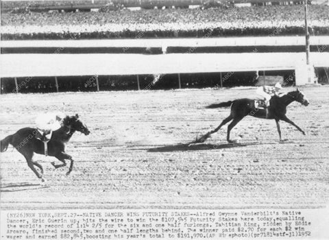 horse racing Native Dancer Eric Guerin 8658-36