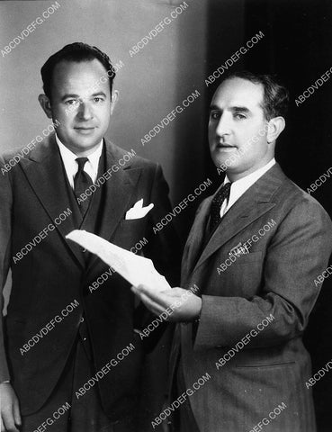 music song writers L Wolfe Gilbert & Abel Baer portrait 8668-05