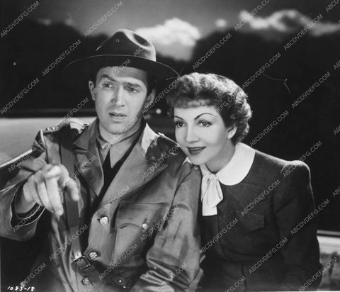 James Stewart Claudette Colbert film It's a Wonderful World 8760-36