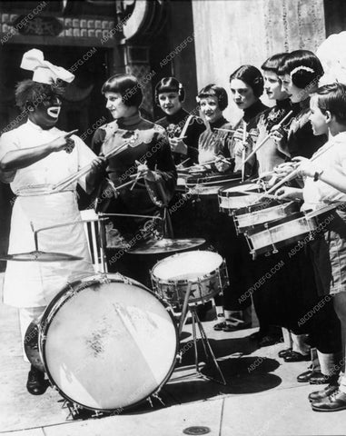 drummer Jack Powell in blackface at Grauman's Restaurant 8803-12