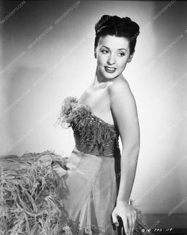 Elena Verdugo portrait in strapless dress 8831-13