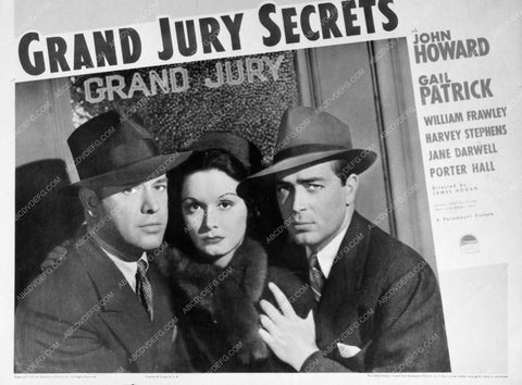John Howard Gail Patrick film Grand Jury Secrets 8836-09