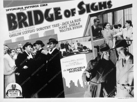Onslow Stevens Dorothy Tree film Bridge of Sighs 8836-18